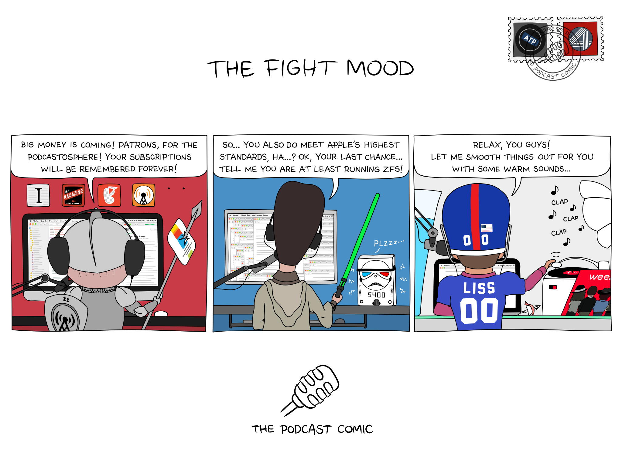 Comic 'The Fight Mood'