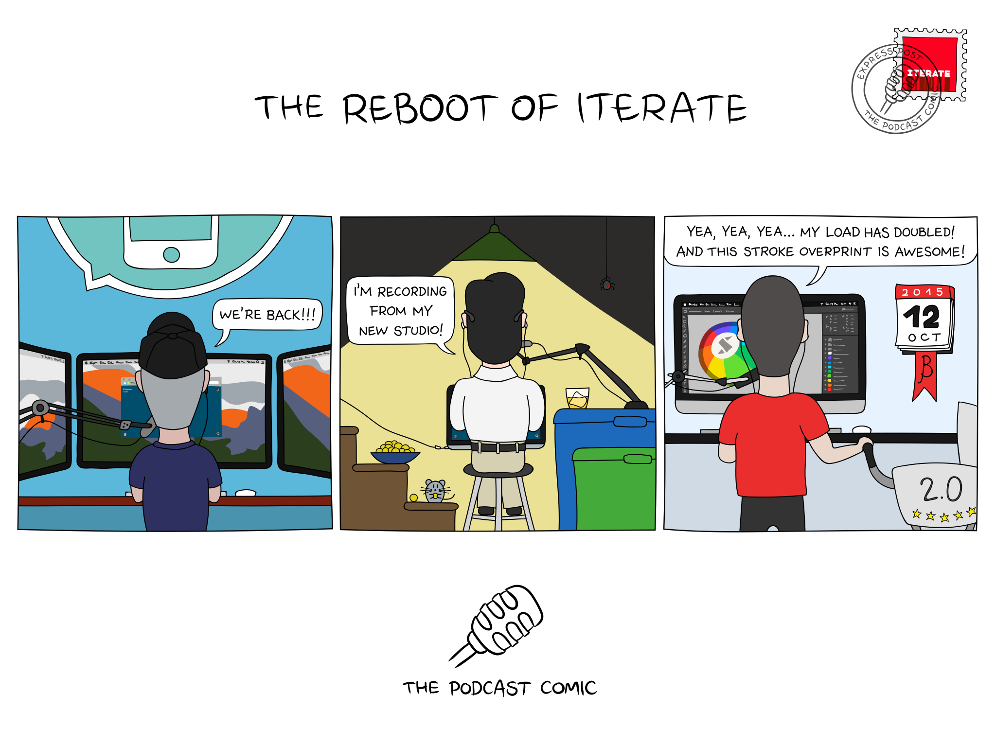 Comic 'The Reboot of Iterate'